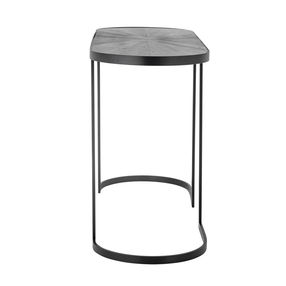 Carter Console Table, Black, Firwood - Image 3