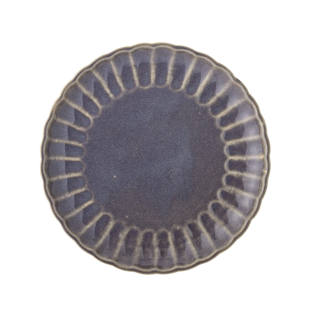 Latina Plate, Purple, Stoneware - Image 3