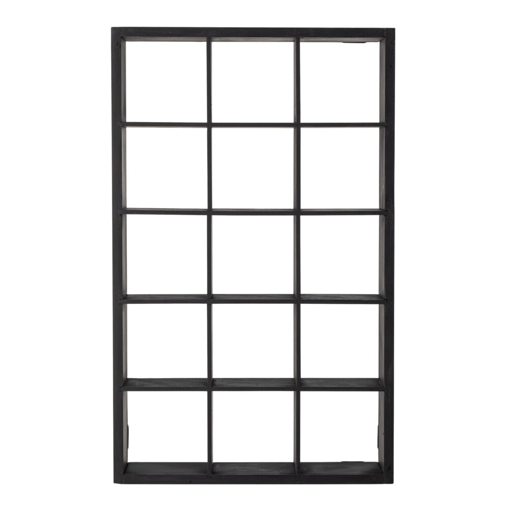 Olinn Shelf, Black, Pine