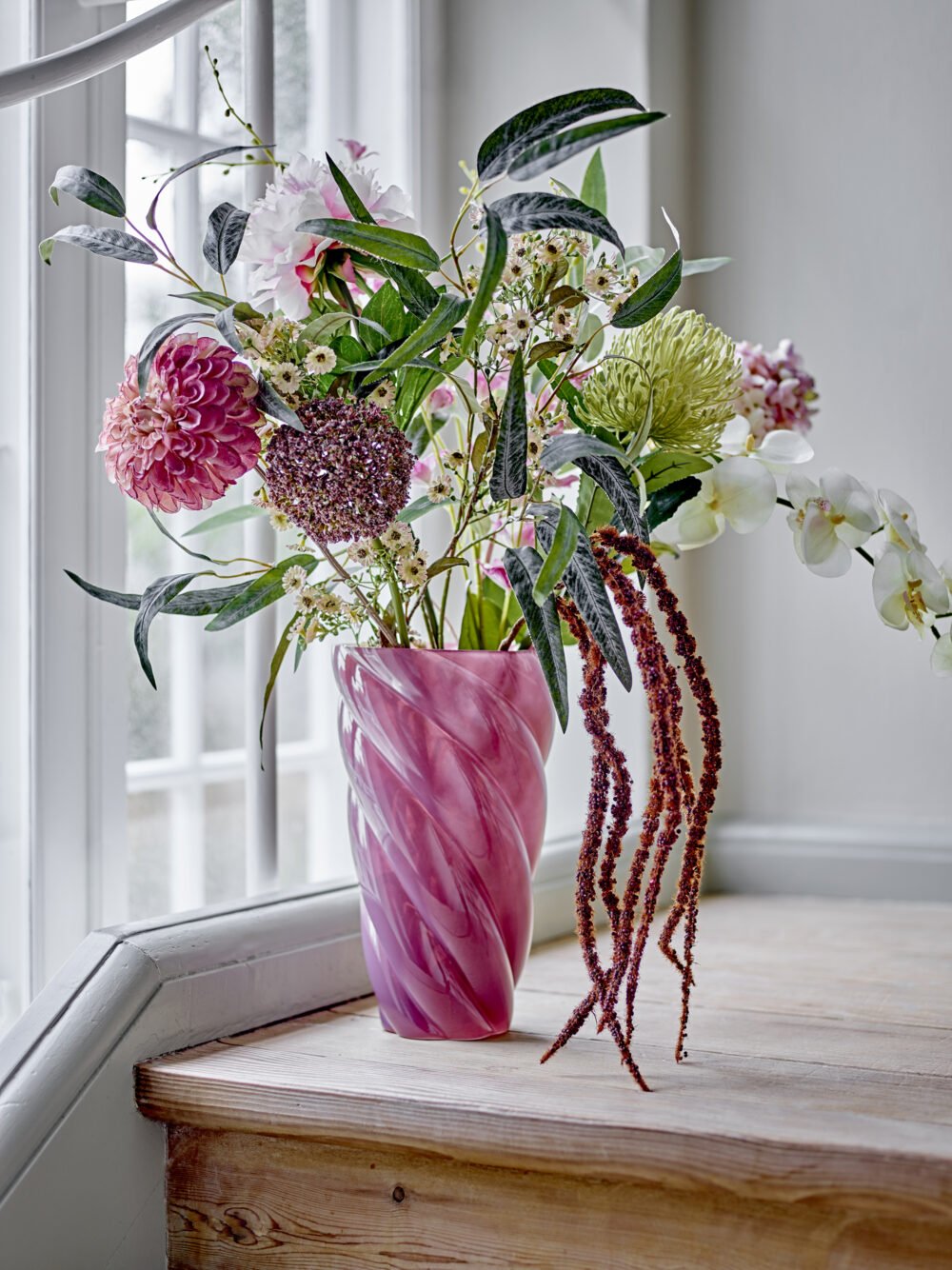 Chrysantemum Stem, Rose, Artificial Flowers - Image 3