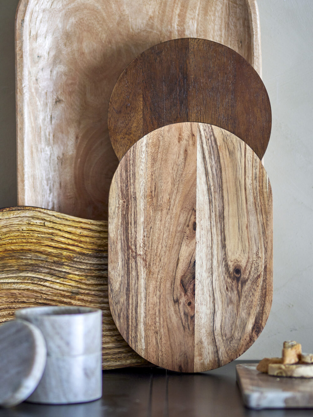 Mattis Cutting Board, Brown, Mango - Image 4