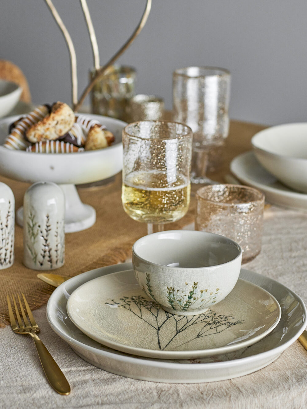 Bea Breakfast Set, Nature, Stoneware - Image 3