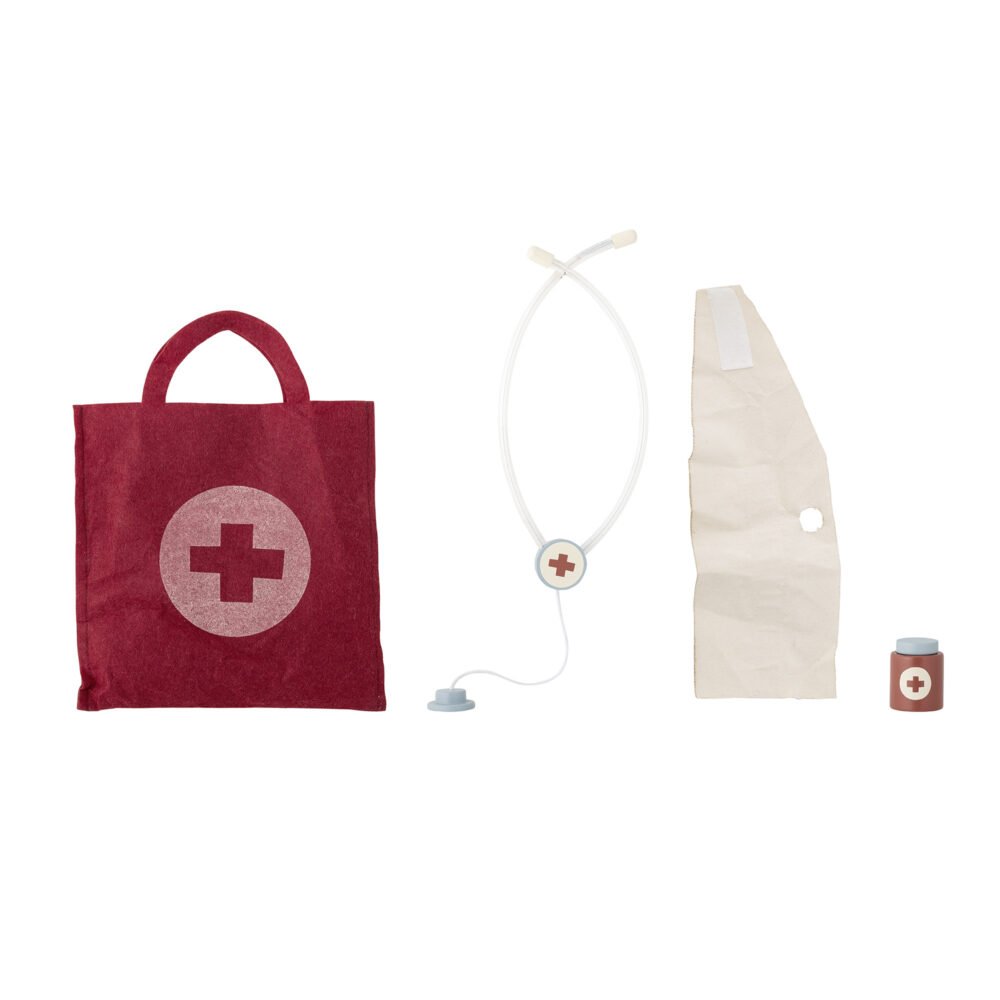 Elliott Play Set, Doctor, Red, FSC®100%, MDF