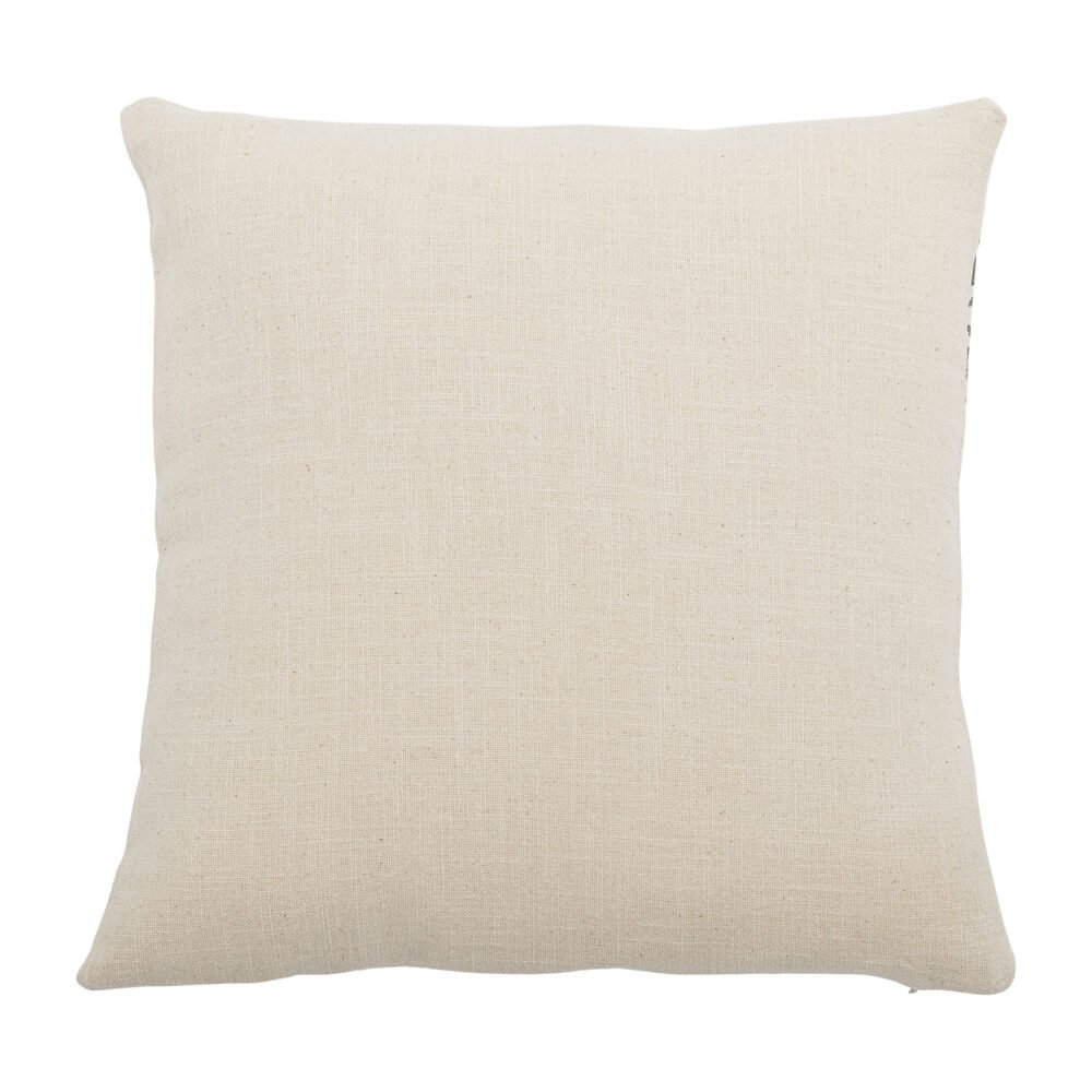 Rudaur Cushion, Blue, Cotton - Image 3