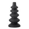 Ari Candle Holder, Black, Pine