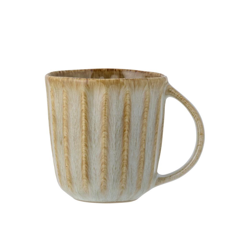 Fleur Mug, Nature, Stoneware