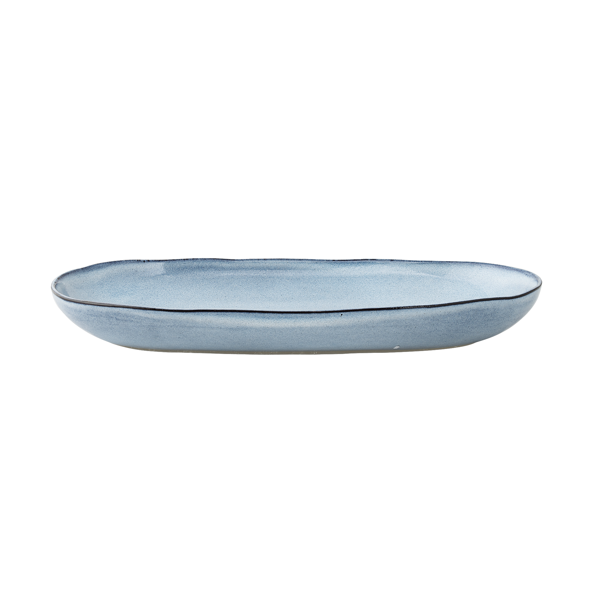 Sandrine Serving Plate, Blue, Stoneware - Image 3