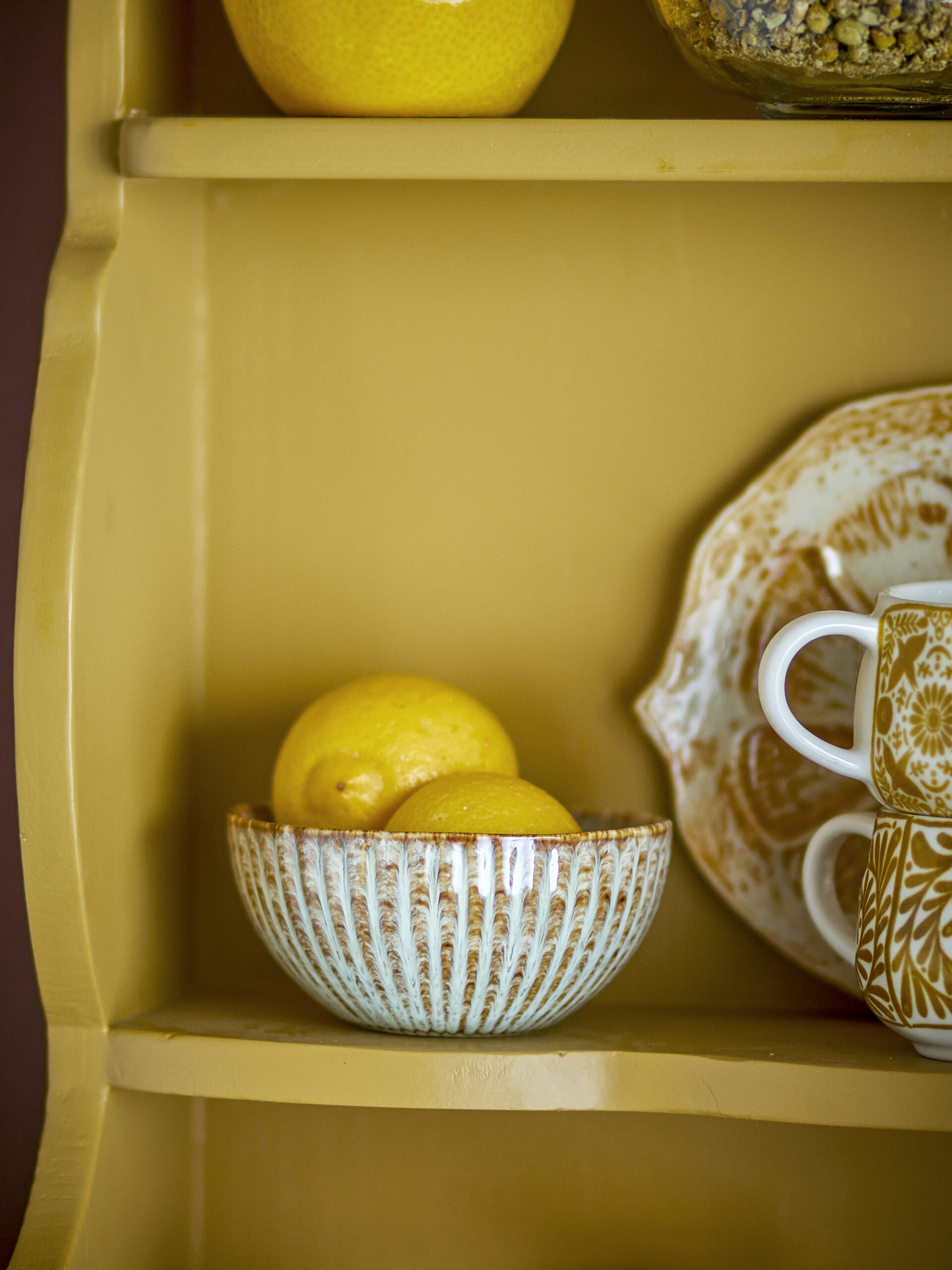 Fleur Bowl, Nature, Stoneware - Image 4