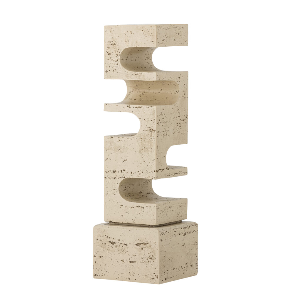 Hallam Deco, White, Polyresin