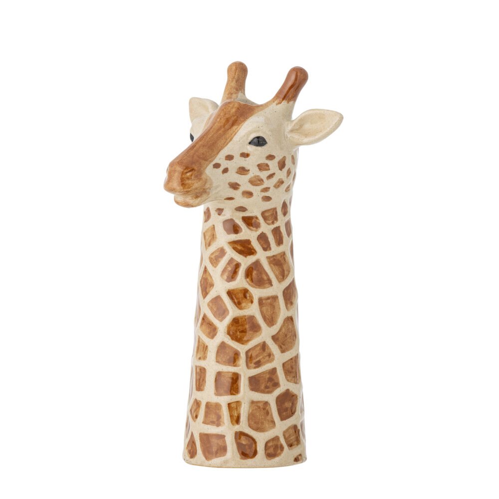 Alazar Vase, Brown, Stoneware