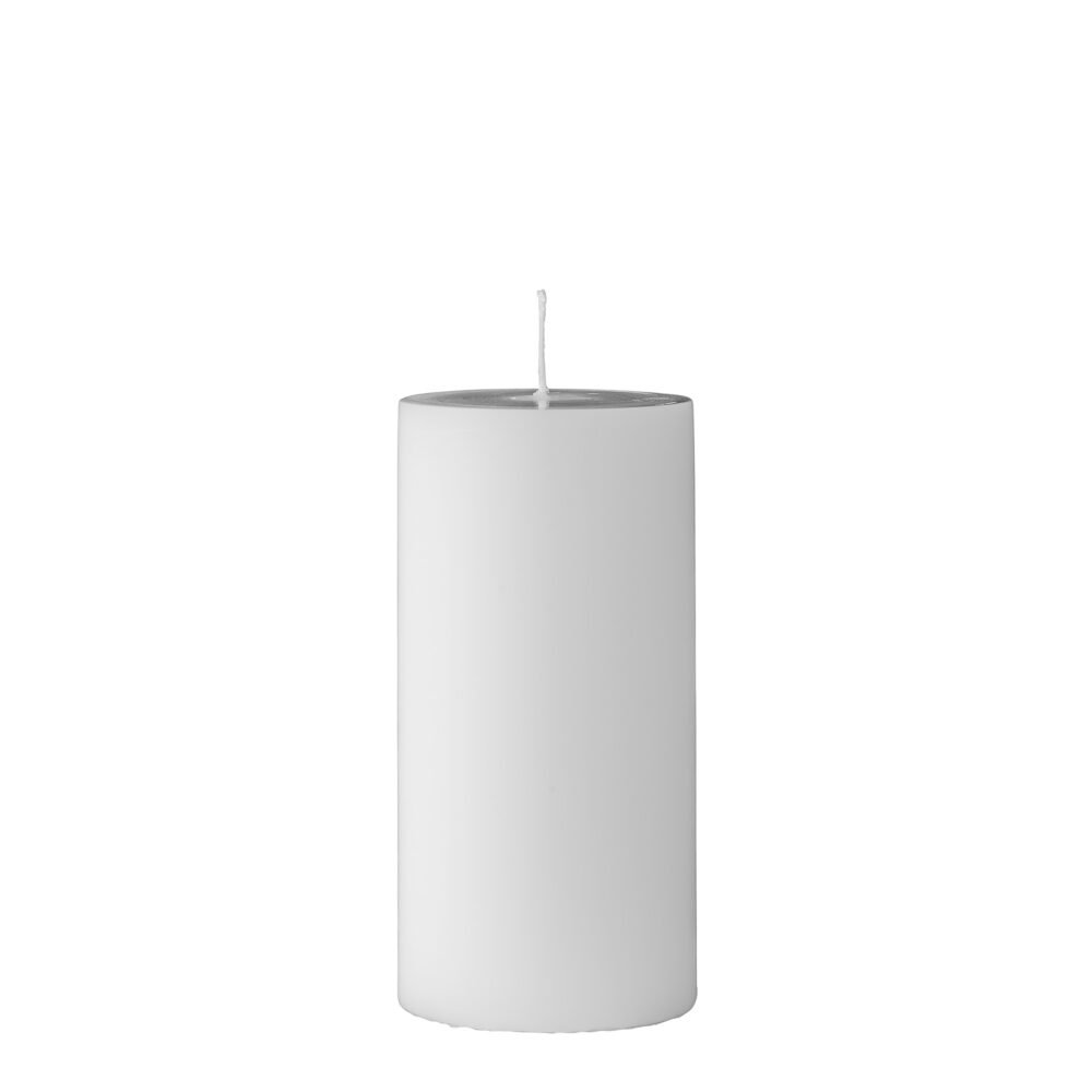 Anja Candle, White, Paraffin
