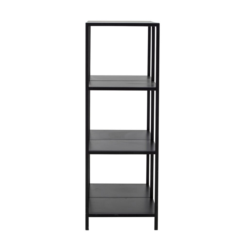 Valde Bookcase, Black, Metal - Image 3