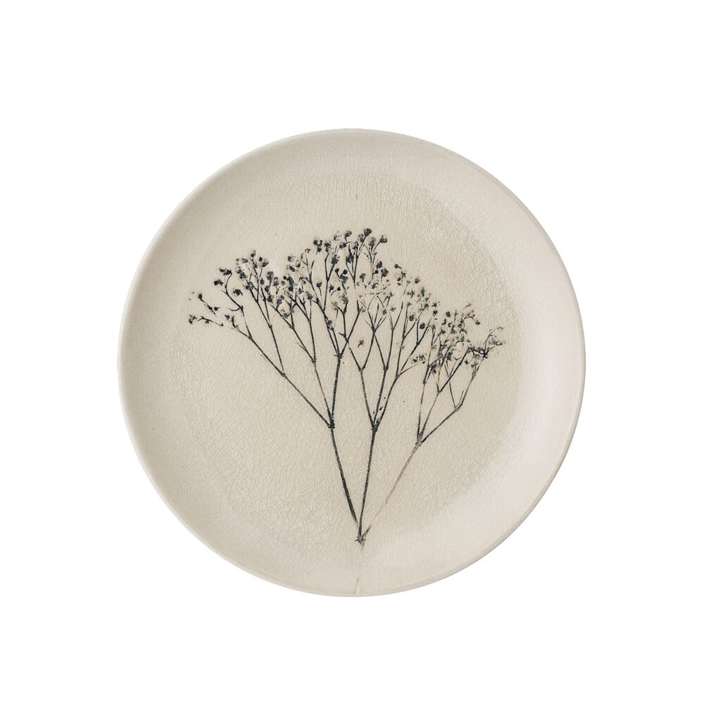 Bea Plate, Nature, Stoneware - Image 3