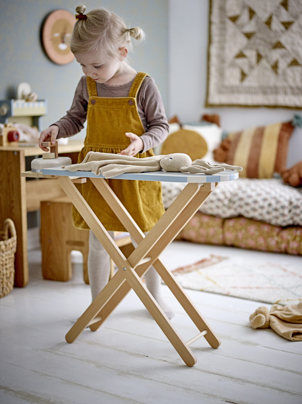Sande Toy Ironing Board & Iron, Blue, FSC®100%, MDF - Image 5