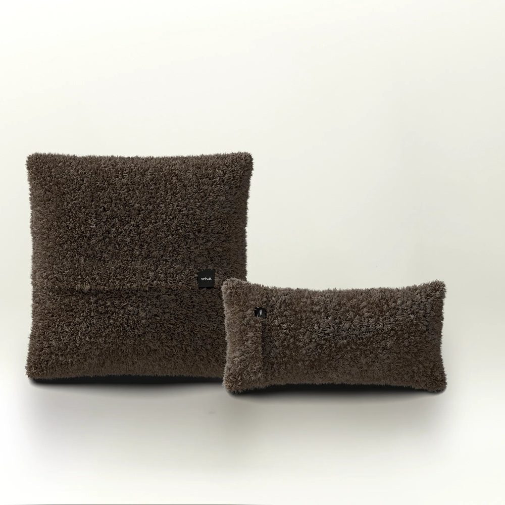 pillow set 1 - doodle - cacao