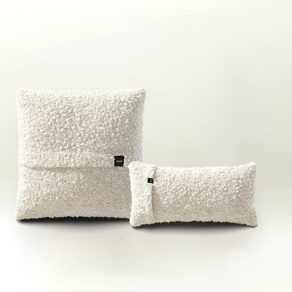 pillow set 1 - doodle - creme