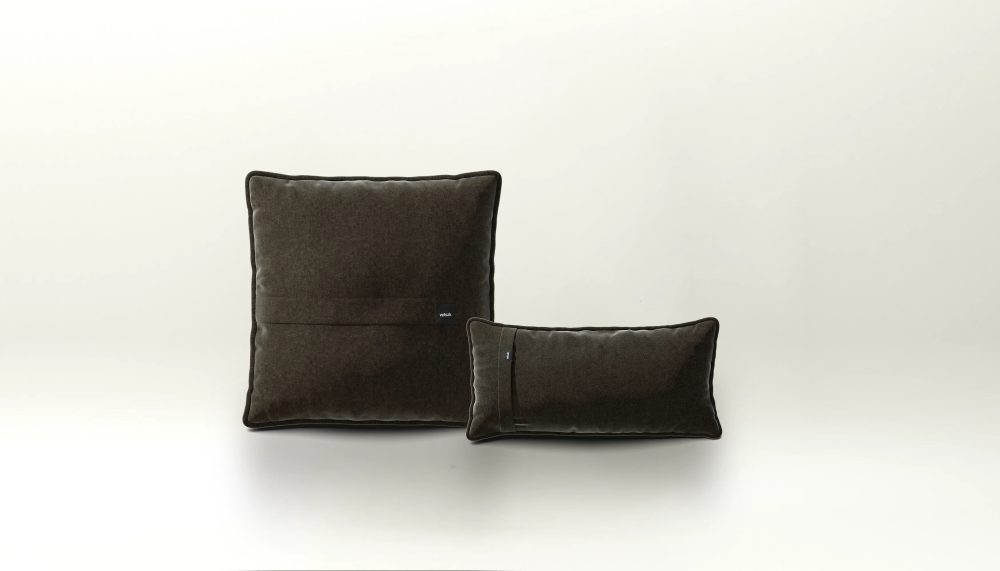 pillow set 1 - suave - anthracite