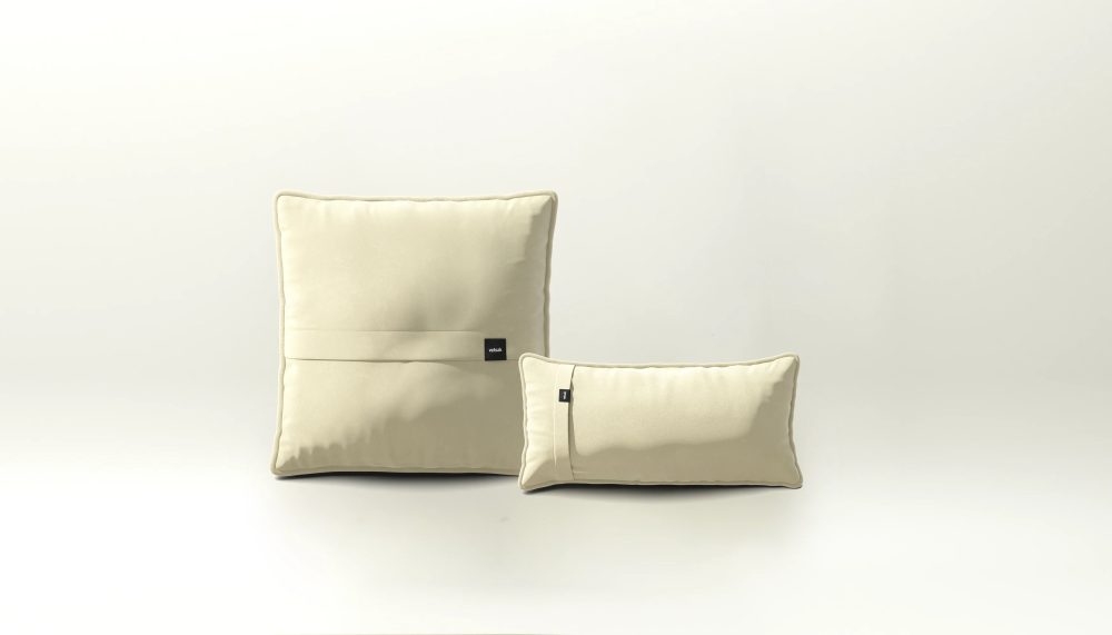 pillow set 1 - suave - clay