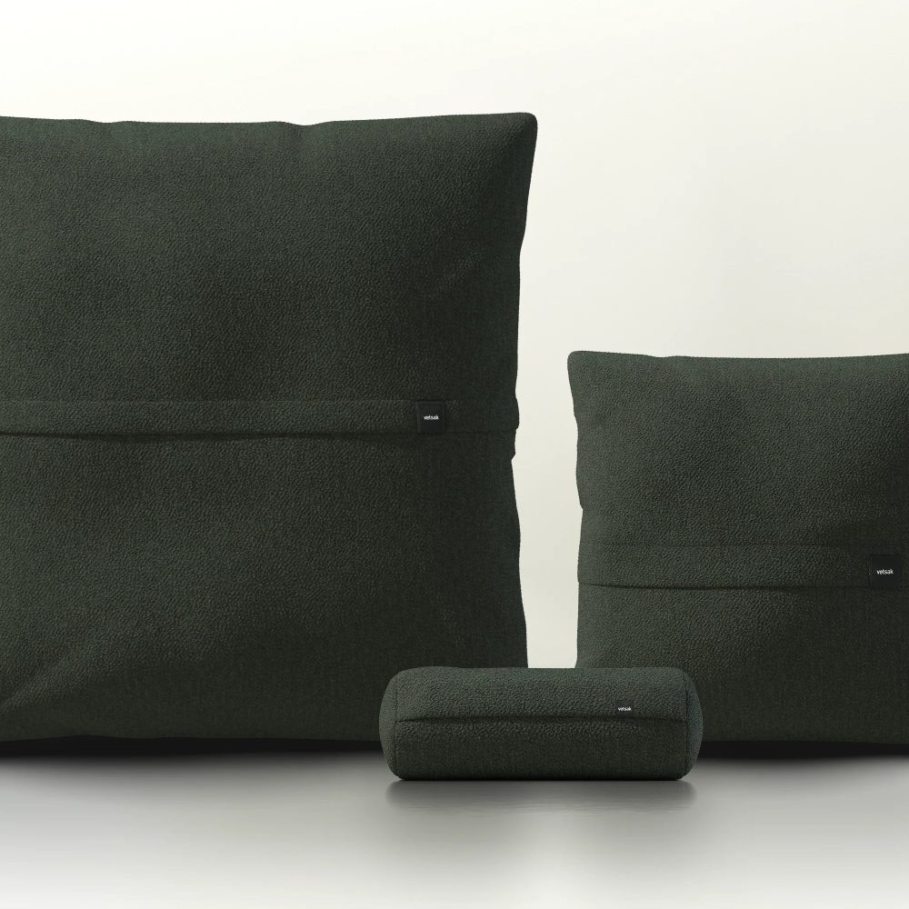 pillow set 2 - loop loop - mousse