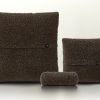 pillow set 2 - doodle - cacao