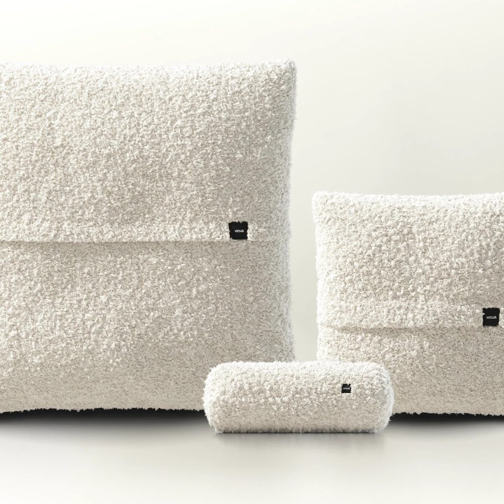 pillow set 2 - doodle - creme