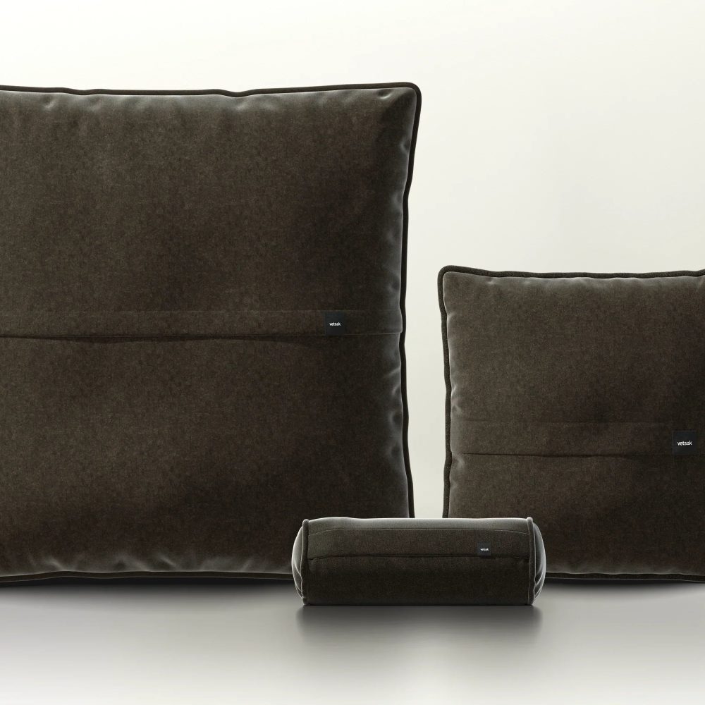 pillow set 2 - suave - anthracite