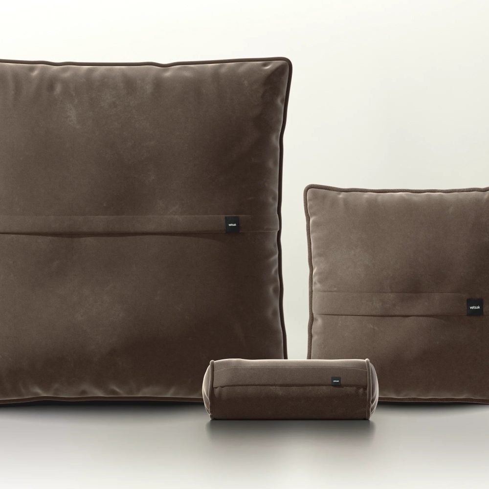 pillow set 2 - suave - espresso