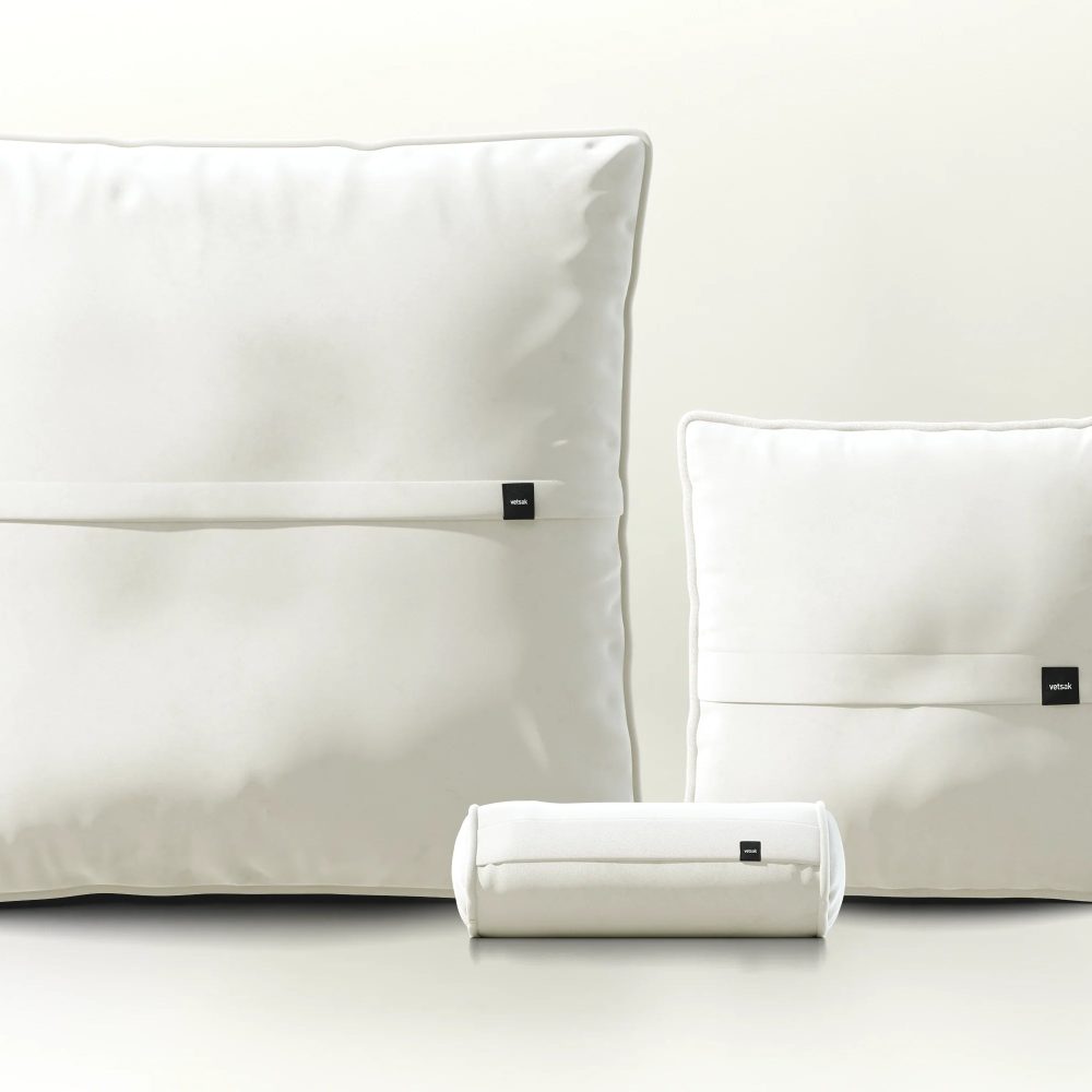 pillow set 2 - suave - pearl