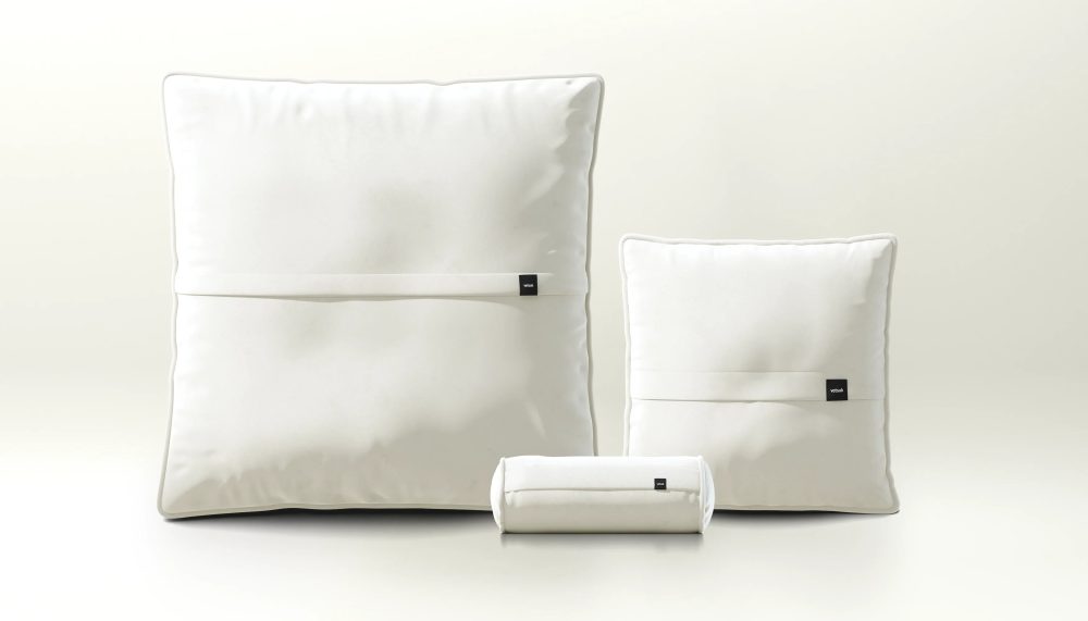 pillow set 2 - suave - pearl