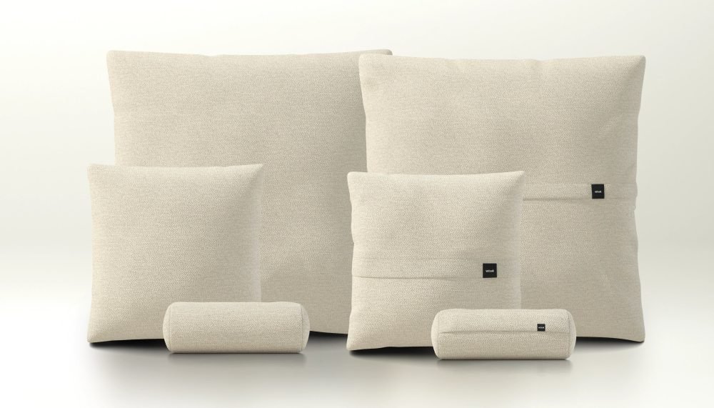 pillow set 3 - loop loop - duna