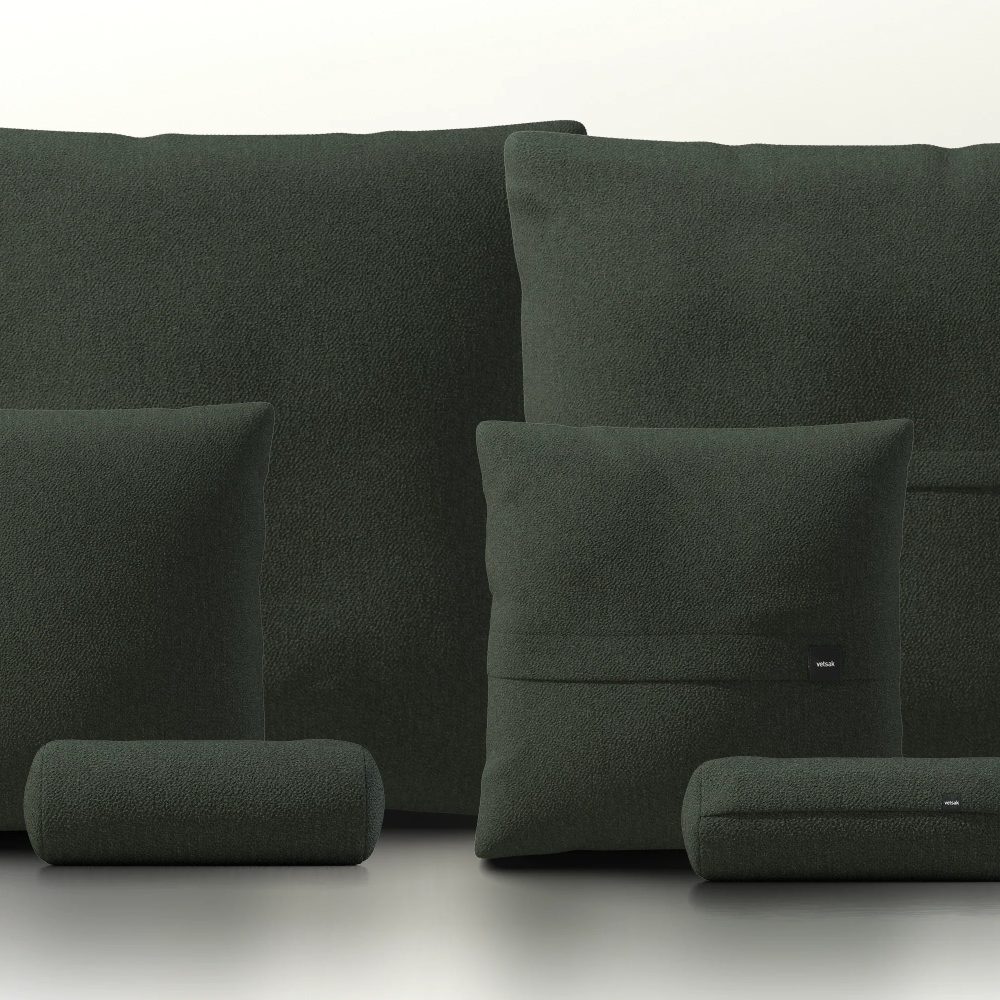pillow set 3 - loop loop - mousse