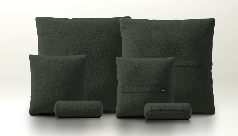 pillow set 3 - loop loop - mousse