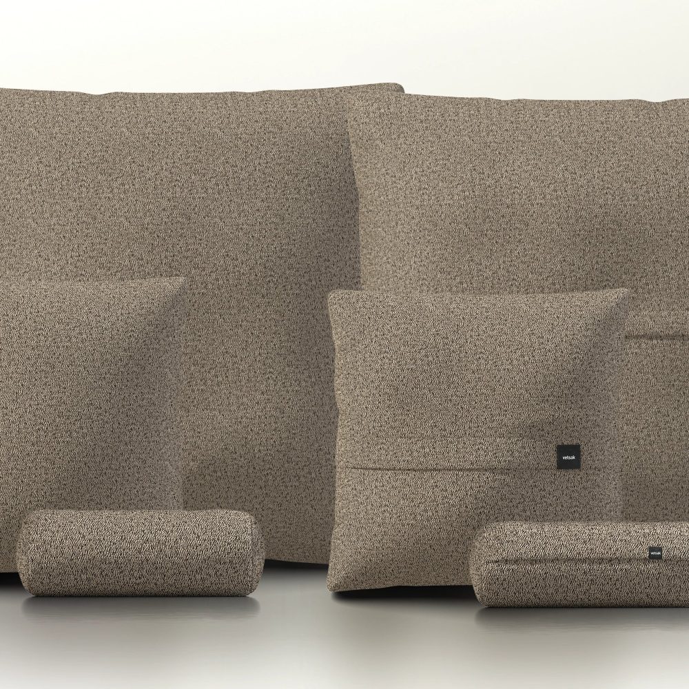 pillow set 3 - loop loop - taupe
