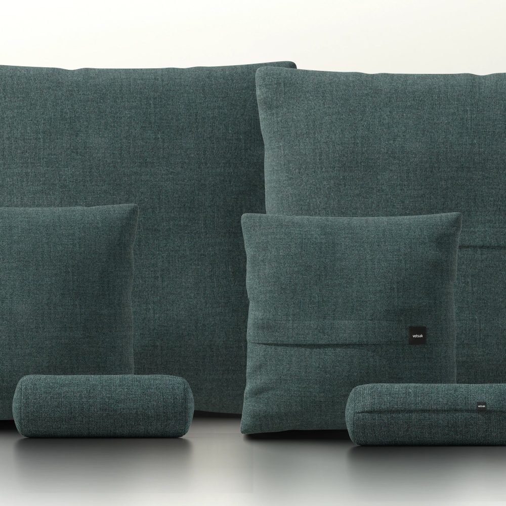 pillow set 3 - pique - cedar