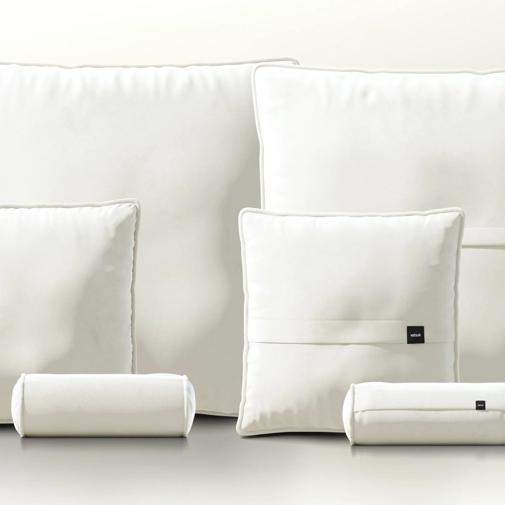 pillow set 3 - suave - pearl