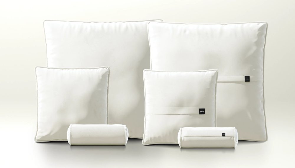 pillow set 3 - suave - pearl