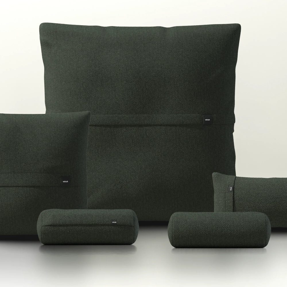 pillow set 4 - loop loop - mousse