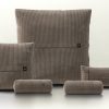 pillow set 4 - cord velour - mocha
