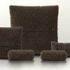 pillow set 4 - doodle - cacao
