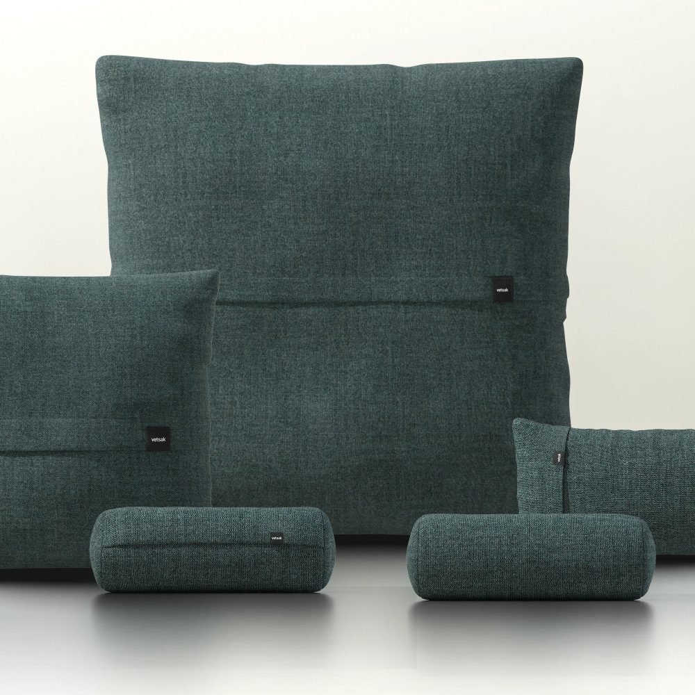 pillow set 4 - pique - cedar
