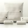 pillow set 4 - pique - creme