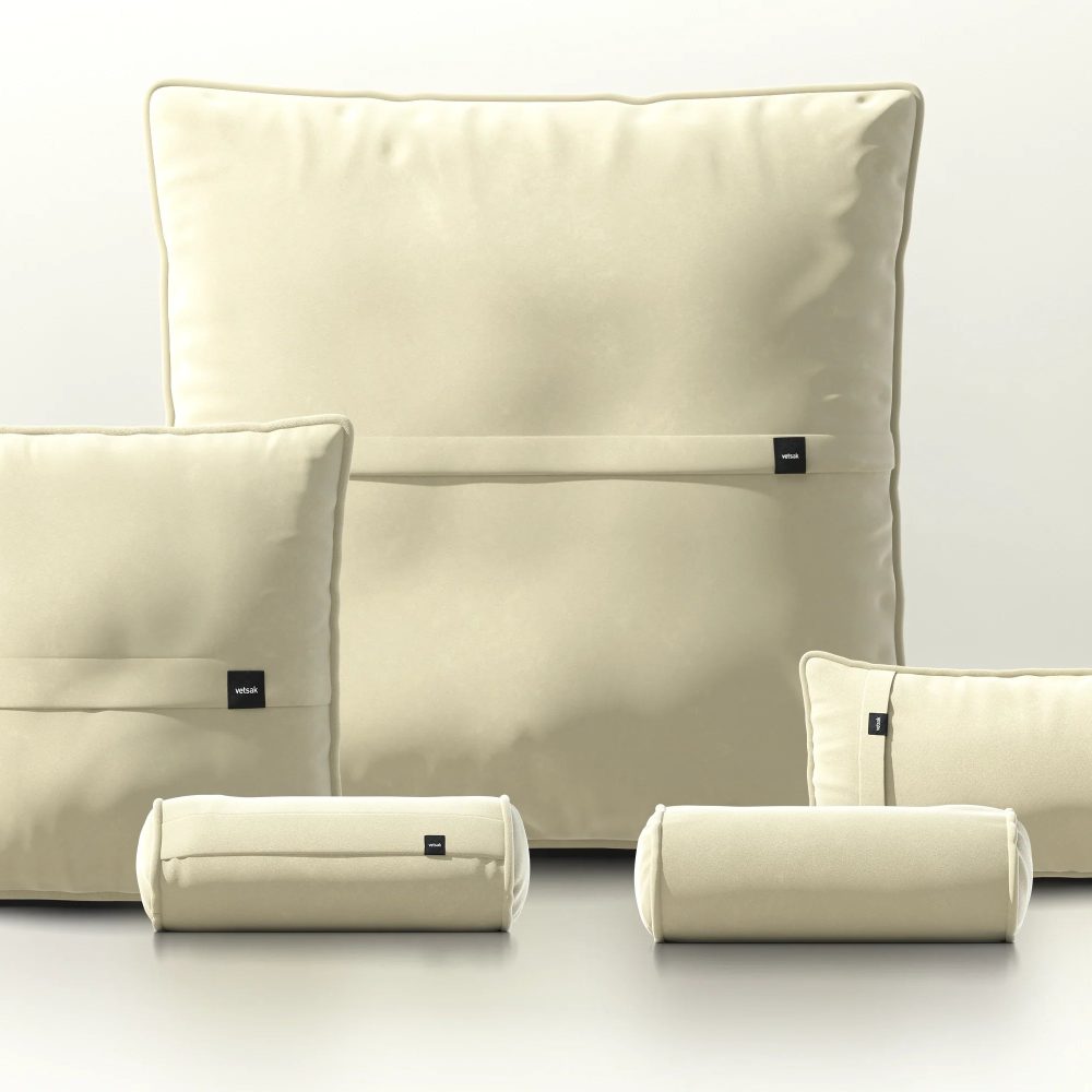 pillow set 4 - suave - clay