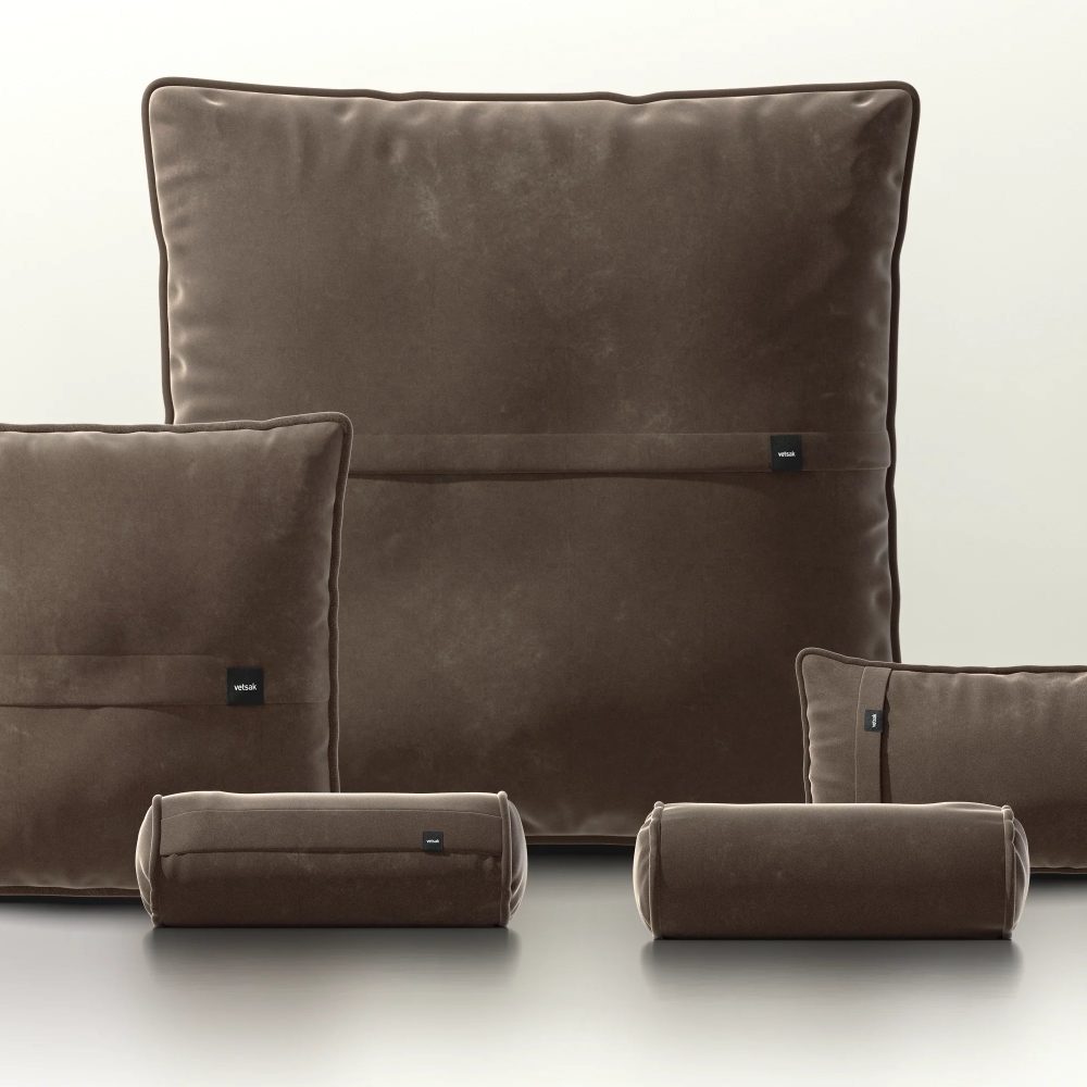 pillow set 4 - suave - espresso