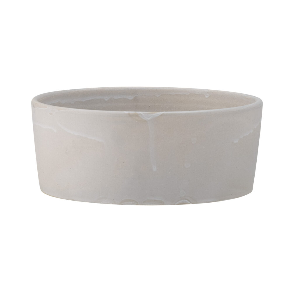 Buddy Bowl, White, Stoneware