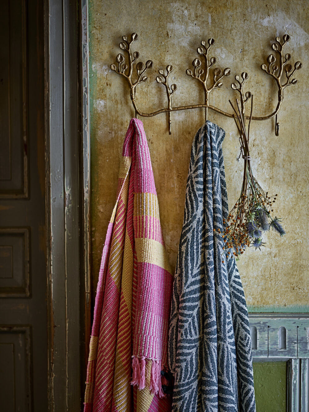 Padova Coat Rack, Brass, Metal - Image 4