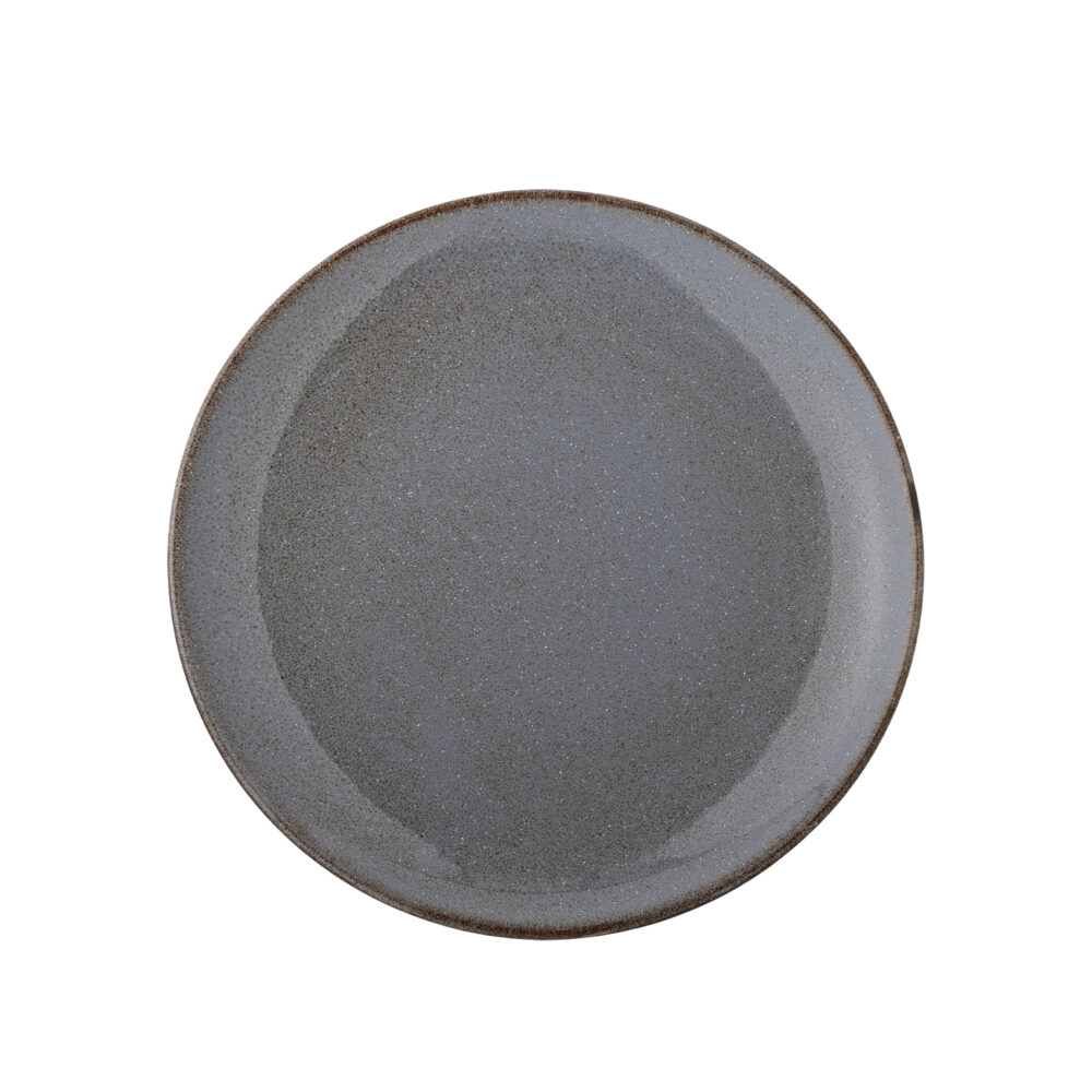 Sandrine Plate, Grey, Stoneware - Image 3