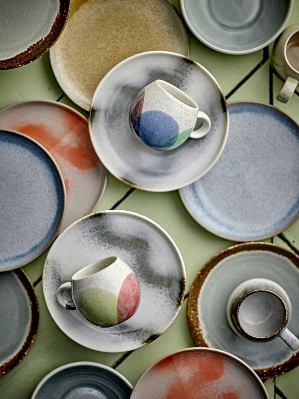 Paula Plate, Grey, Stoneware - Image 5