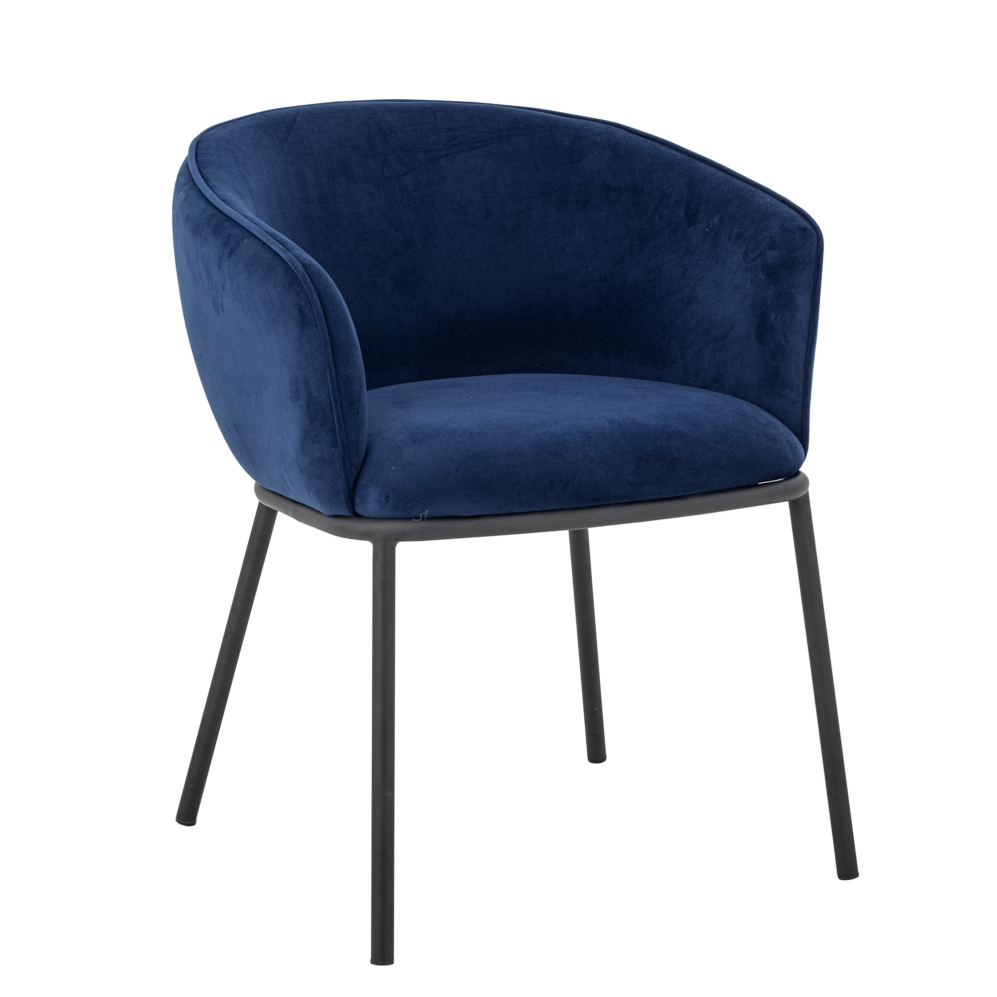 Cortone Dining Chair, Blue, Recycled Polyester - Image 4