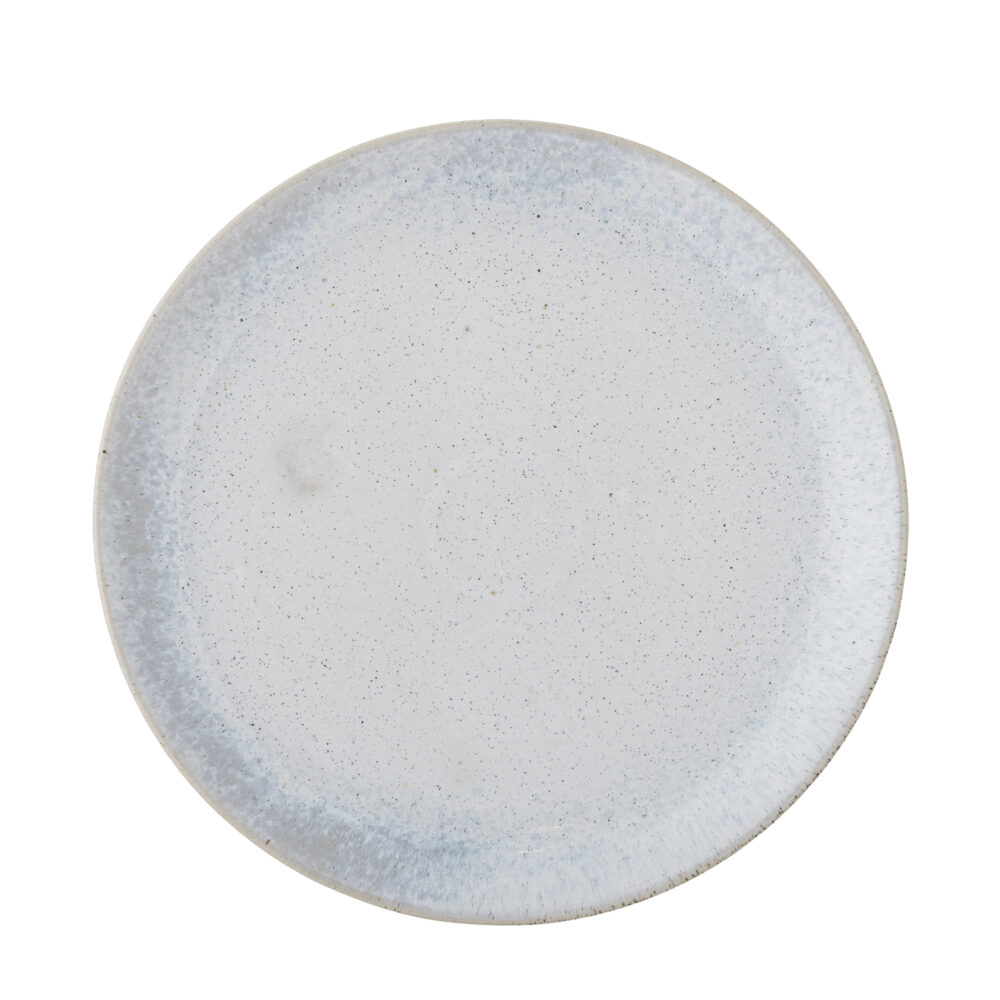 Paula Plate, Blue, Stoneware - Image 3