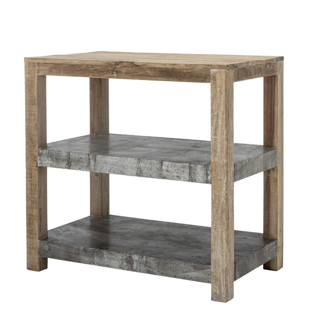 Reuben Bookcase, Brown, Reclaimed Wood - Image 4